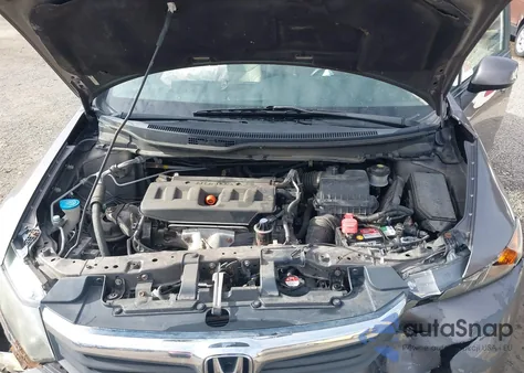 2012 Honda Civic Lx z USA, uszkodzony, nr VIN 19XFB2F52CE086877